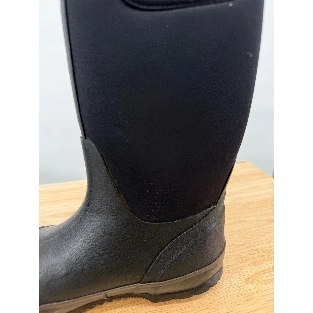 Bogs Classic High HA Waterproof Insulated Rain Snow Boots Black Youth 3